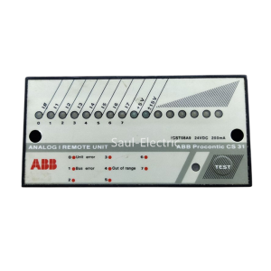 ABB ICST08A9 Analog Remote Unit