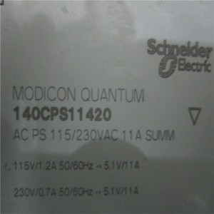In Stock SCHNEIDER 140CPS11420 PLC DCS Module