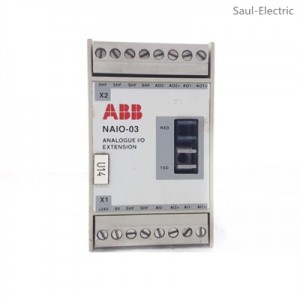 ABB NAIO-03F Adalah unit input/output analog Guaranteed Quality