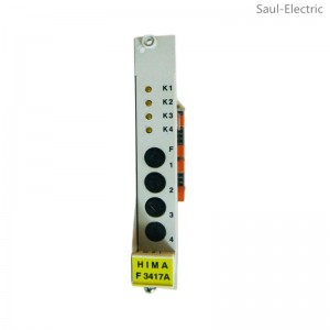 HIMA F3417A 4-Fold Fail-Safe Relay Amplifier Guaranteed Quality