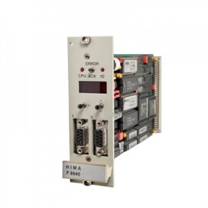 HIMA F8640 CPU Module-Guaranteed Quality