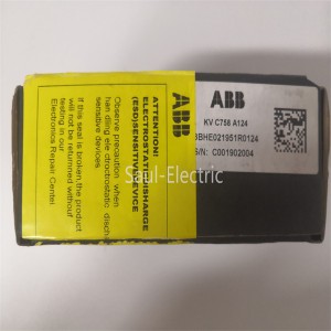 ABB KVC758A124 3BHE021951R1024 Excitation control