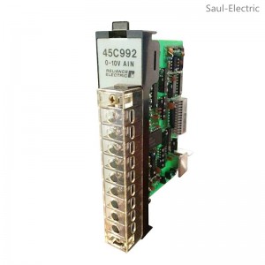 RELIANCE ELECTRIC 45C992 0-10V 8-Bit Analog Input Module Beautiful price
